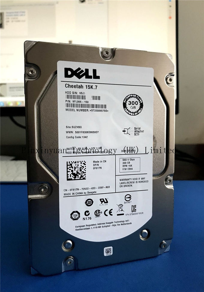 Dell F617N シーゲイトのチータ15.7K 300GB ST3300657SS 3.5"皿が付いているSASのハード・ドライブ