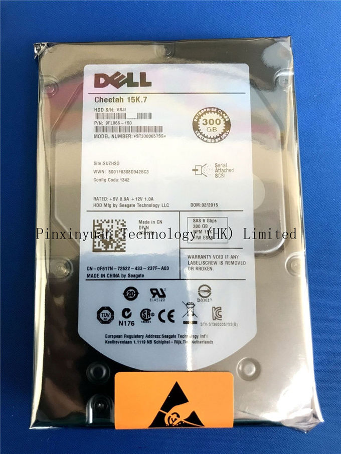 Dell F617N シーゲイトのチータ15.7K 300GB ST3300657SS 3.5"皿が付いているSASのハード・ドライブ