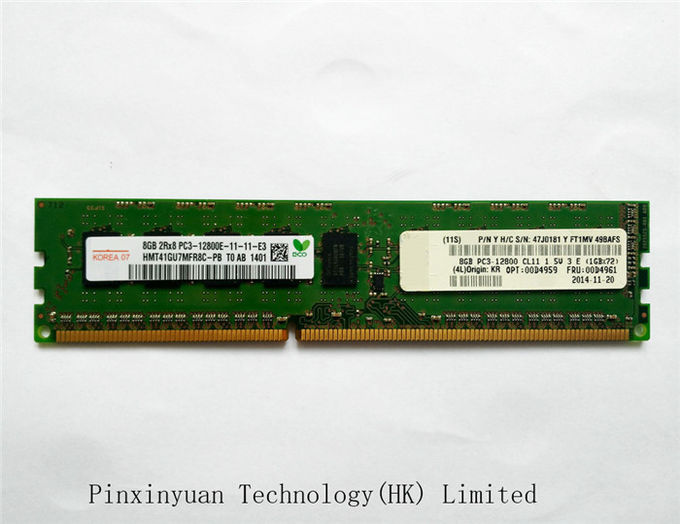IBMサーバー記憶モジュール、16gbサーバー記憶2Rx4 1.5V PC3-12800 DDR3 ECC 1600MHz LP RDIMM CCのための00D4968