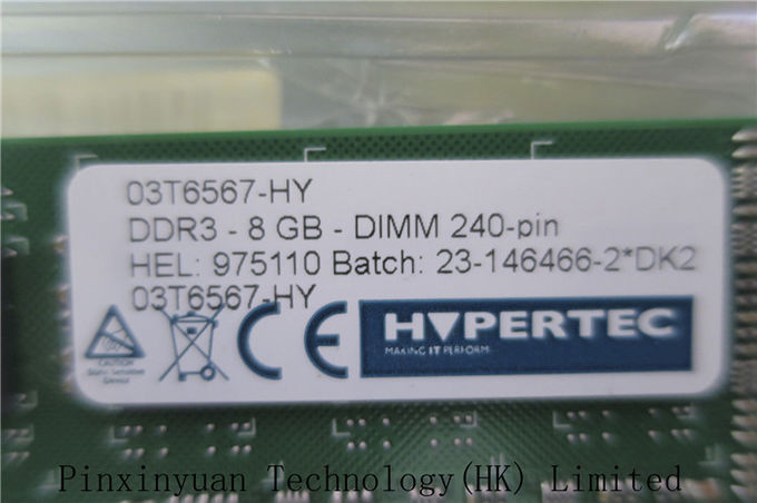 Hypertec Ddr3サーバーRam DIMM 240 Pin 1600MHz PC3-12800 Unbuffered非ECC 03T6567-H
