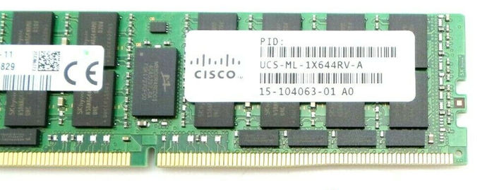 LRDIMM ECCサーバー電源UCS-ML-1X644RV-A Cisco多用性がある64GB DDR4-2400Mhz 4Rx4 1.2v
