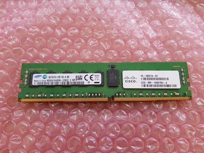 1Rx4 PC4-2133P DDR4 ECCサーバー記憶8GB Cisco 15-102214-01 UCS-MR-1X081RU-A