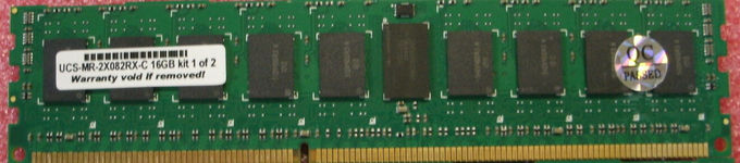 Mem UCS-MR-2X082RX-Cサーバー バックアップ電源2xUCS-MKIT-082RX-C 16GB 2X8GB DDR3 1333 MHz RDIMM PC3-10600