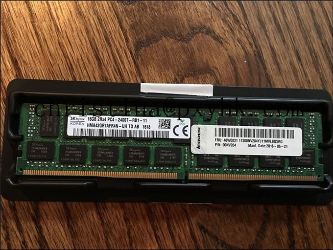IBM連想46W0829 46W0831 00NV204の記憶16GB 2Rx4 PC4-2400T REG