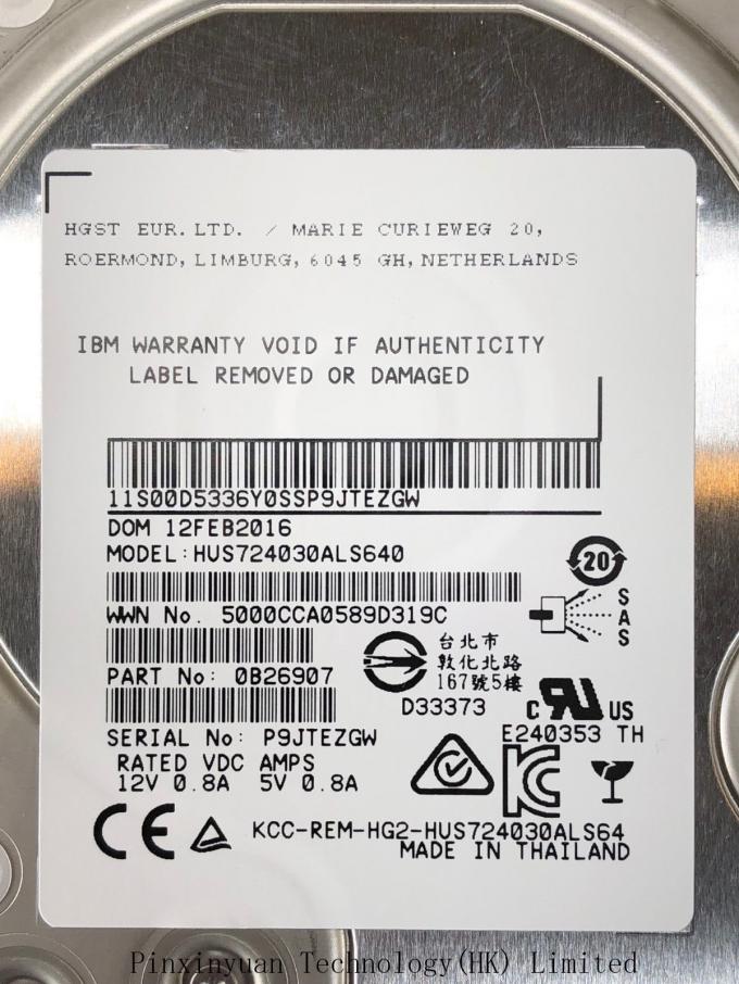 v7000のためのIBM 2076-3303 85Y6187 3TB 7.2K RPMのディスク・ドライブは112 212を模倣します